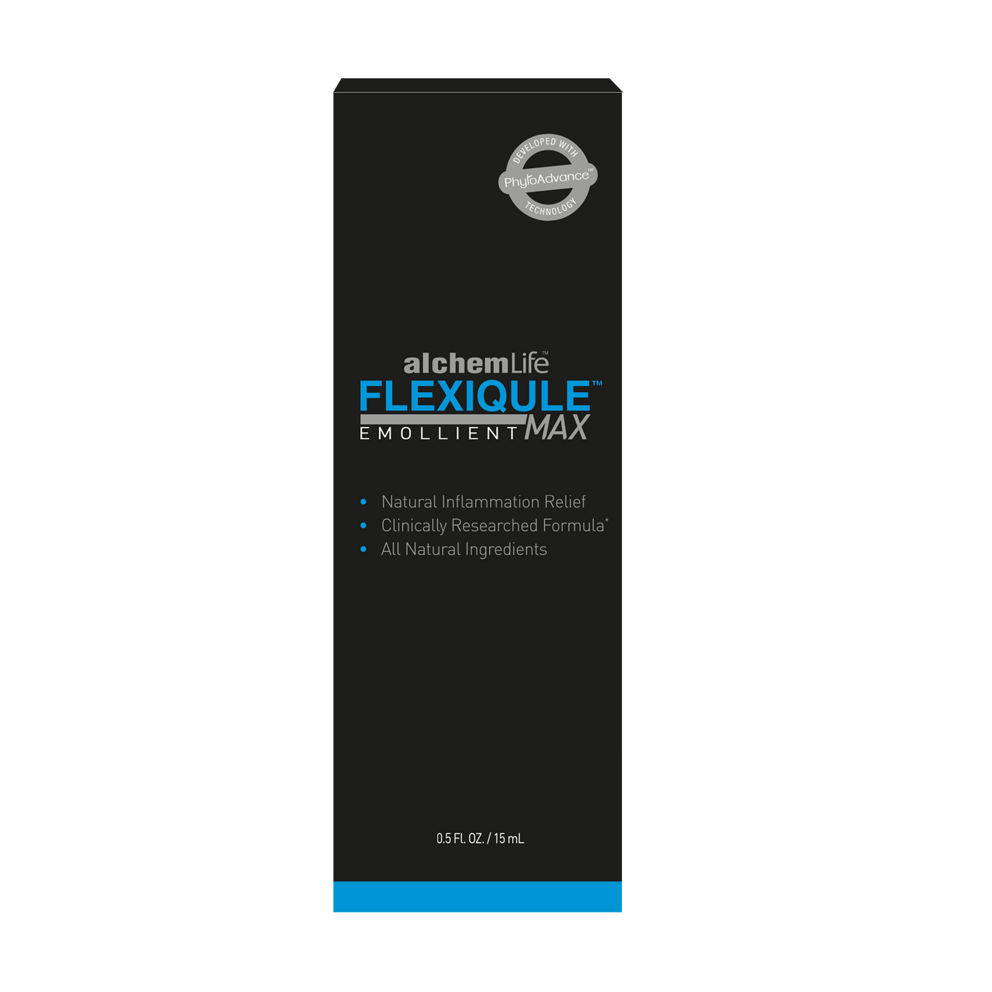 front of flexiqule max joint inflammation relief supplement package