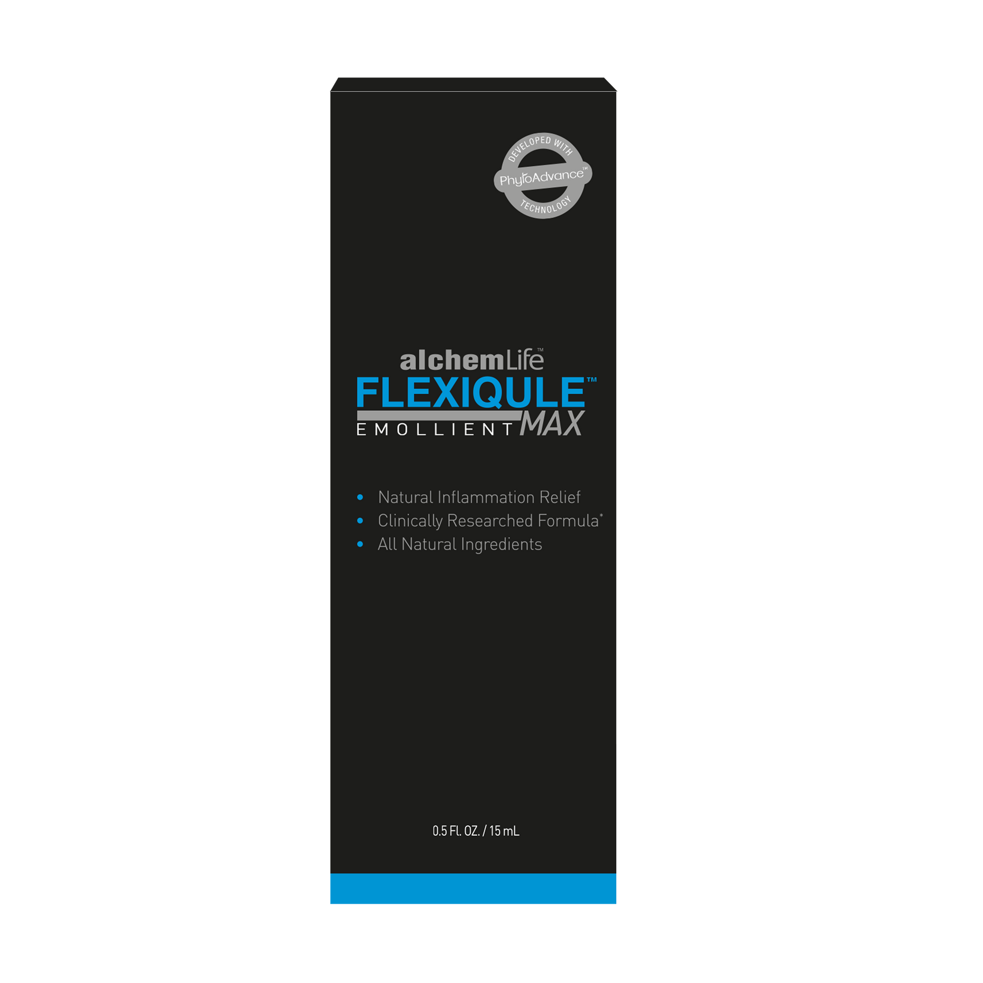 front of flexiqule max joint inflammation relief supplement package