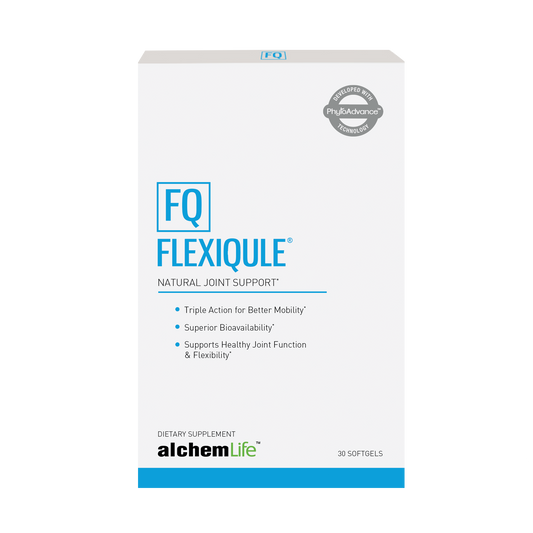 front of Flexiqule joint support supplement package